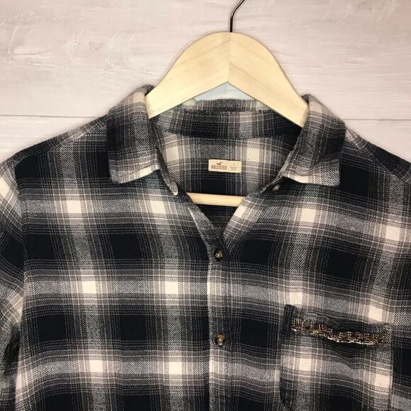 Hollister Beaded Flannel  - Picture 3 of 4